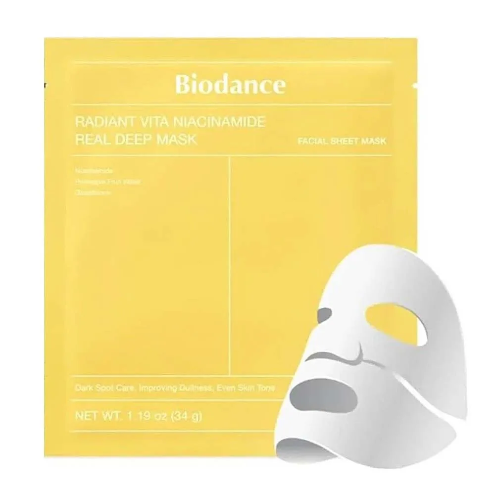 Biodance-Radiant-Vita-Niacinamide-Real-Deep-Mask-02 Biodance Radiant Vita Niacinamide Real Deep Mask Μάσκα Λάμψης Hydrogel με Νιασιναμίδη που γίνεται Διάφανη 34gr