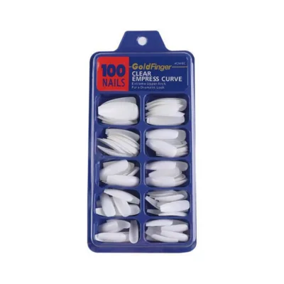 Gold Finger Natural White Empress Curve Tips