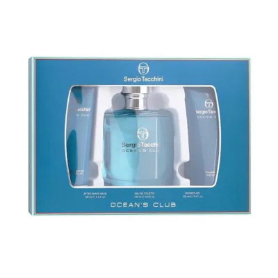Sergio Tacchini Ocean's Club Perfume Set 3pcs