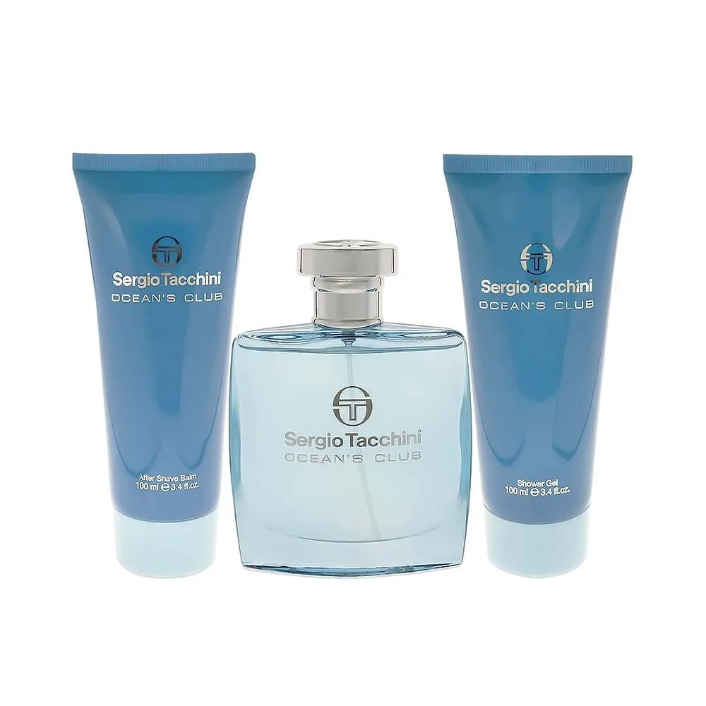 Sergio Tacchini Ocean's Club Perfume Set 3pcs