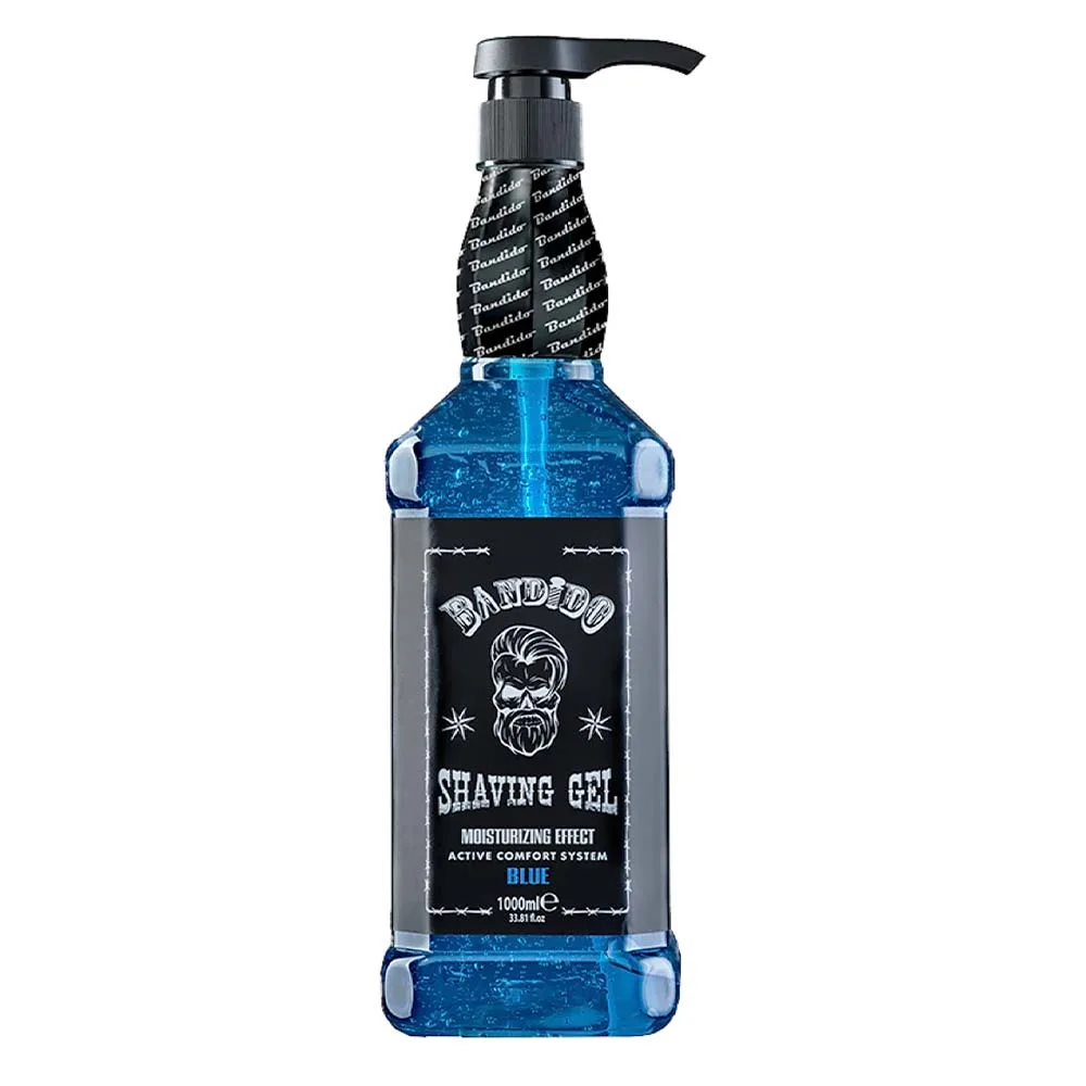Bandido Shaving Gel Blue Ενυδατικό Τζελ Ξυρίσματος 1000ml