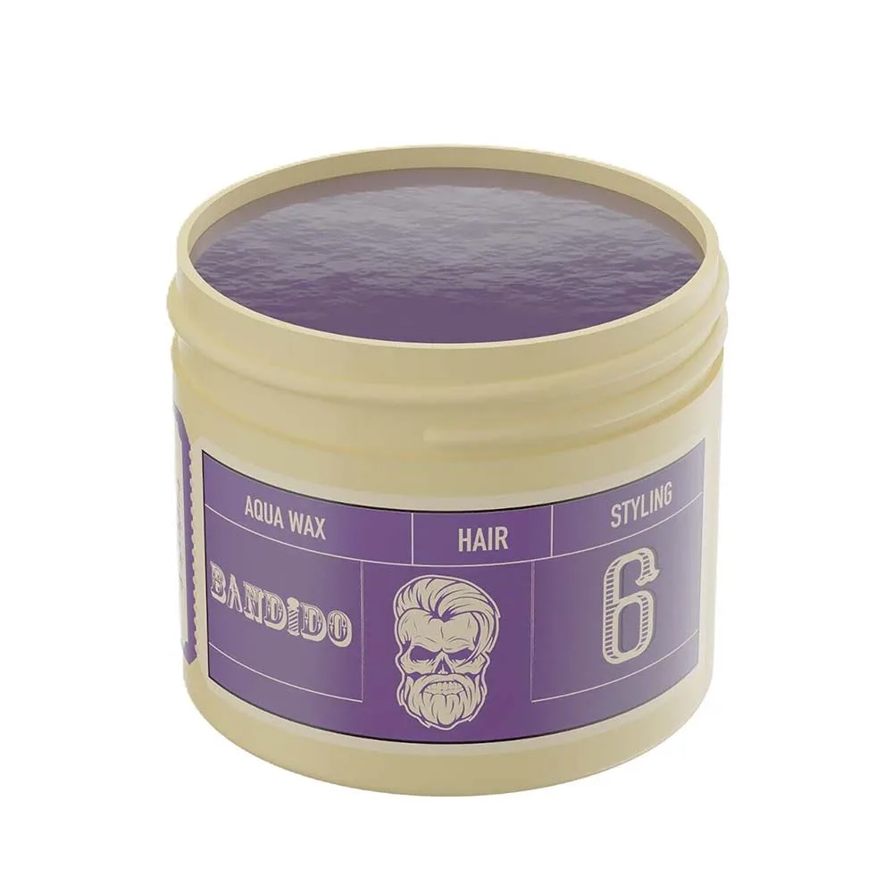 Bandido Violet Aqua Wax Medium Hold 6 125ml