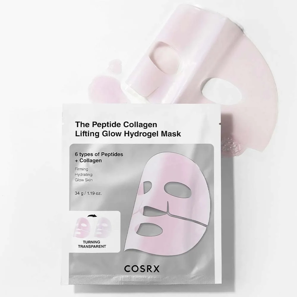 Cosrx Advanced Peptide Collagen Glow Hydrogel Mask Set