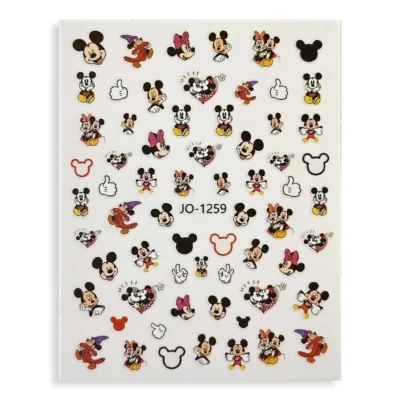 Joyful Nail Stickers Mickey & Minnie Διακοσμητικά Αυτοκόλλητα Νυχιών JO-1259