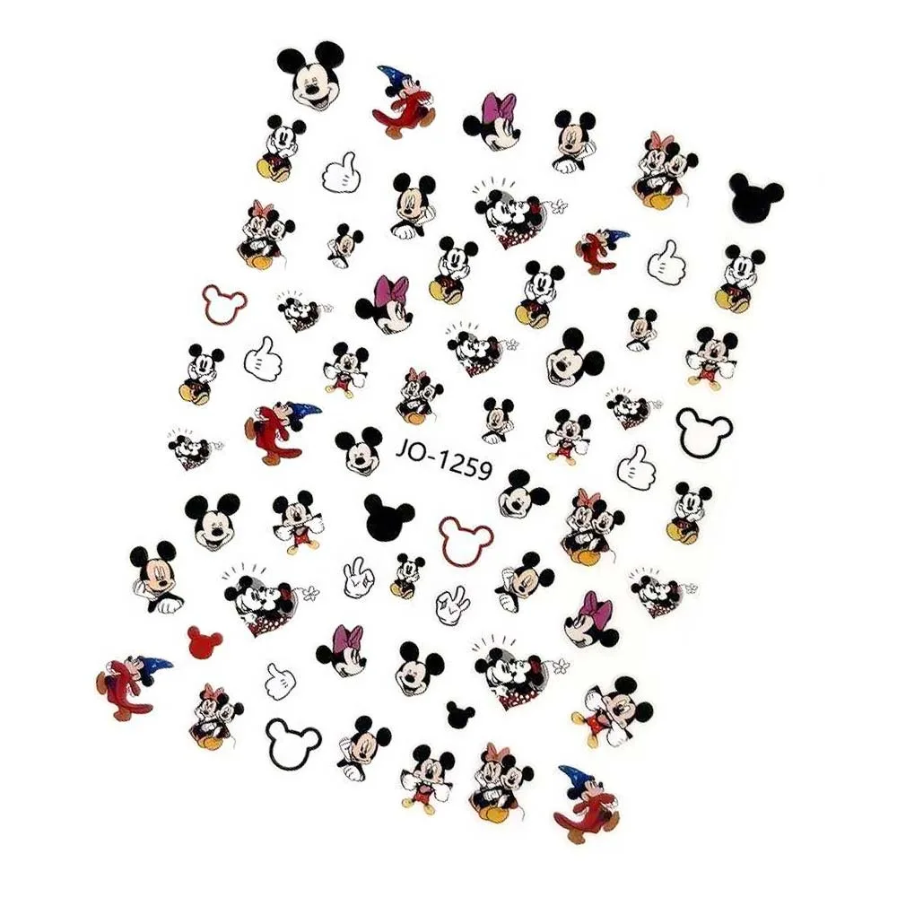 Joyful Nail Stickers Mickey & Minnie Διακοσμητικά Αυτοκόλλητα Νυχιών JO-1259