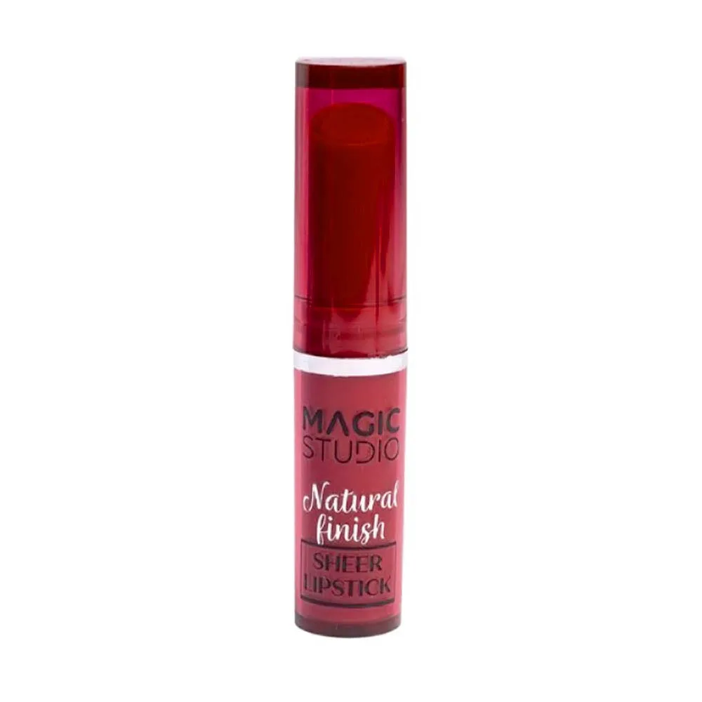 IDC Magic Studio Sheer Transparent Lipstick Ενυδατικό Ημιδιάφανο Κραγιόν No 01 Bordeaux 2,5gr IDC Magic Studio Sheer Transparent Lipstick Ενυδατικό Ημιδιάφανο Κραγιόν No 01 Bordeaux 2,5gr