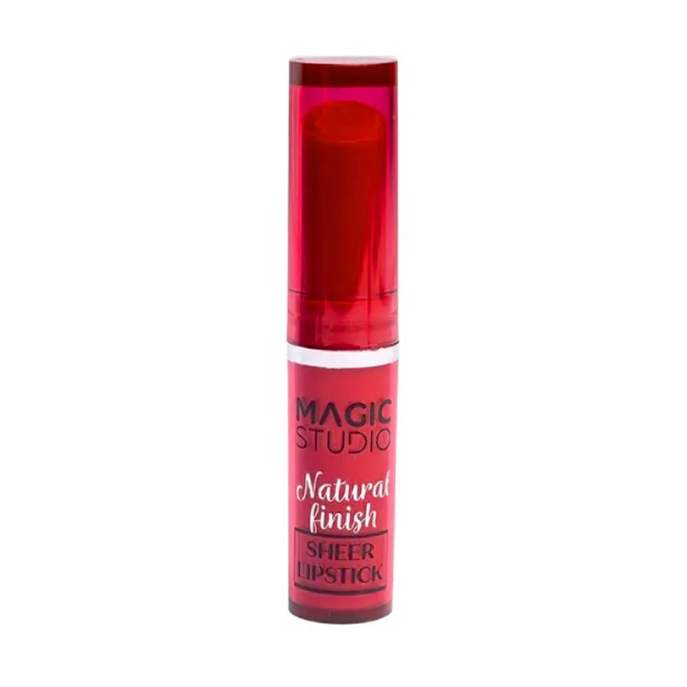 IDC Magic Studio Sheer Transparent Lipstick Ενυδατικό Ημιδιάφανο Κραγιόν No 02 Nude Red 2,5gr IDC Magic Studio Sheer Transparent Lipstick Ενυδατικό Ημιδιάφανο Κραγιόν No 02 Nude Red 2,5gr