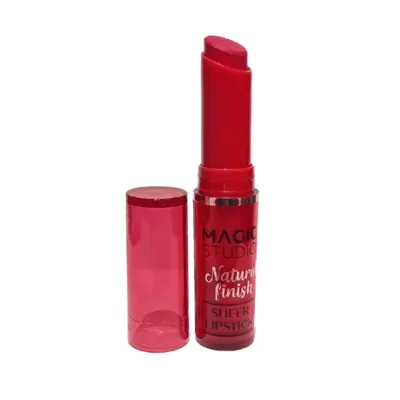 IDC Magic Studio Sheer Transparent Lipstick Ενυδατικό Ημιδιάφανο Κραγιόν No 02 Nude Red 2,5gr
