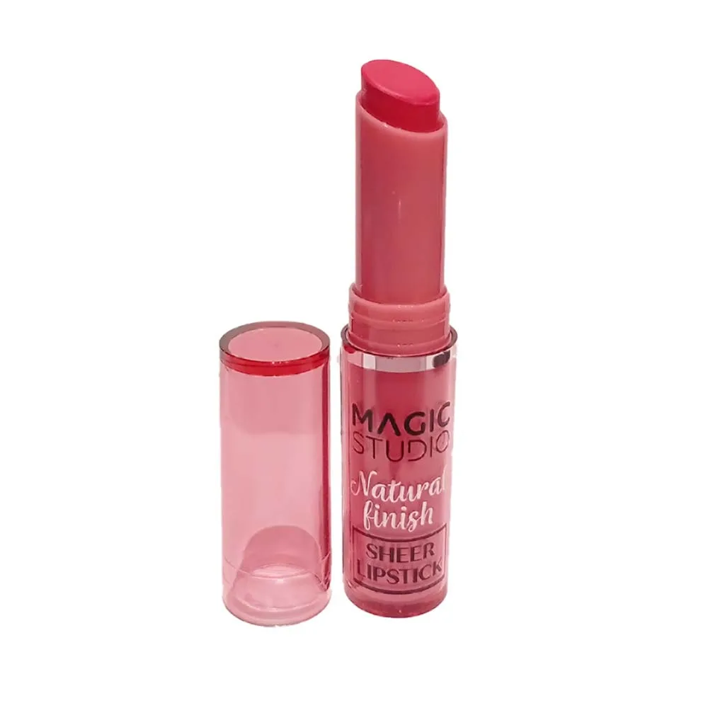 IDC Magic Studio Sheer Transparent Lipstick Ενυδατικό Ημιδιάφανο Κραγιόν No 04 Baby Pink 2,5gr