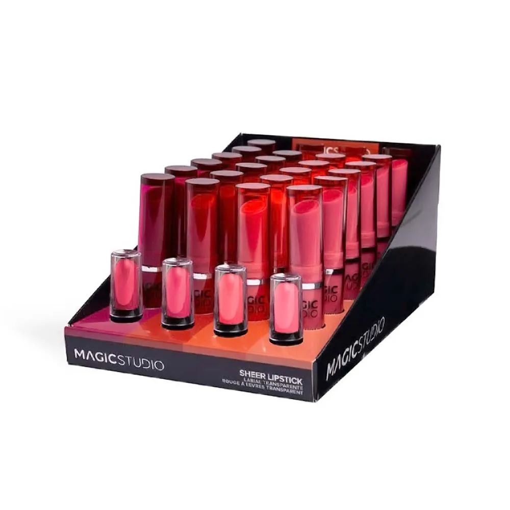 12281-b IDC Magic Studio Sheer Transparent Lipstick Ενυδατικό Ημιδιάφανο Κραγιόν 2,5gr