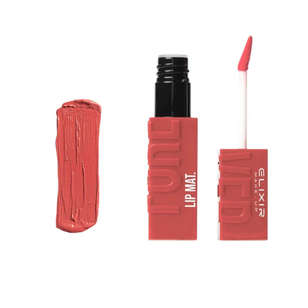 Elixir Forever Liquid Lip Mat Lipstick Ανεξίτηλο Κραγιόν με Πινελάκι 9gr No 202