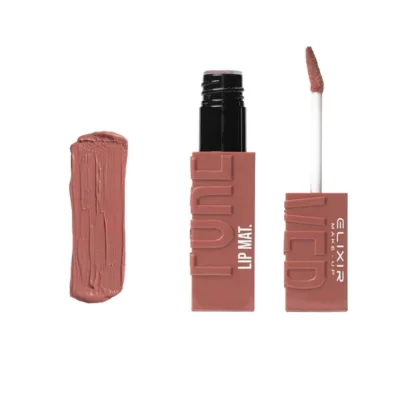 Elixir Forever Liquid Lip Mat Lipstick Ανεξίτηλο Κραγιόν με Πινελάκι 9gr No 204