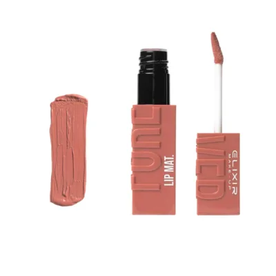 Elixir Forever Liquid Lip Mat Lipstick Ανεξίτηλο Κραγιόν με Πινελάκι 9gr No 208