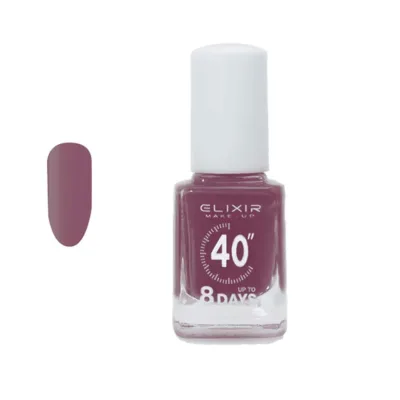 Elixir Fast Dry 40sec Nail Polish Βερνίκι Νυχιών Διάρκειας 8 ημερών Νο 282 Identity Σκούρο Σάπιο Μήλο 13ml