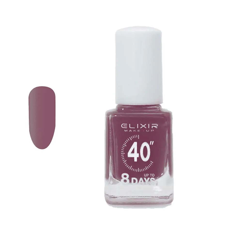 Elixir Fast Dry 40sec Nail Polish Βερνίκι Νυχιών Διάρκειας 8 ημερών Νο 282 Identity Σκούρο Σάπιο Μήλο 13ml