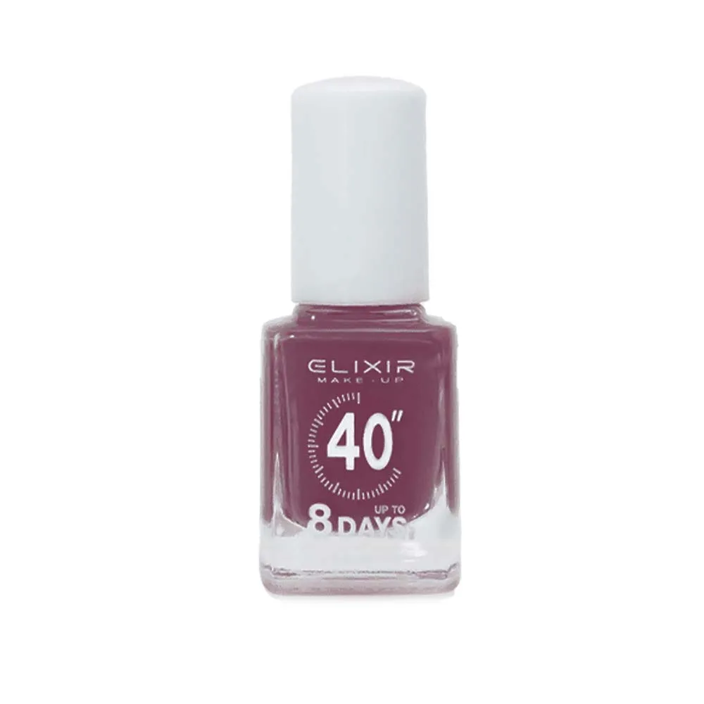 Elixir Fast Dry 40sec Nail Polish Βερνίκι Νυχιών Διάρκειας 8 ημερών Νο 282 Identity Σκούρο Σάπιο Μήλο 13ml