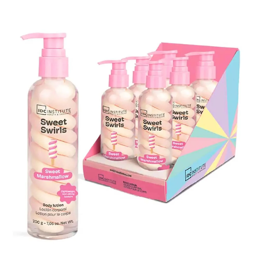 IDC Institute Sweet Swirls Body Lotion & Gel Sweet Marshmallow 200gr IDC Institute Sweet Swirls Body Lotion & Gel Sweet Marshmallow 200gr
