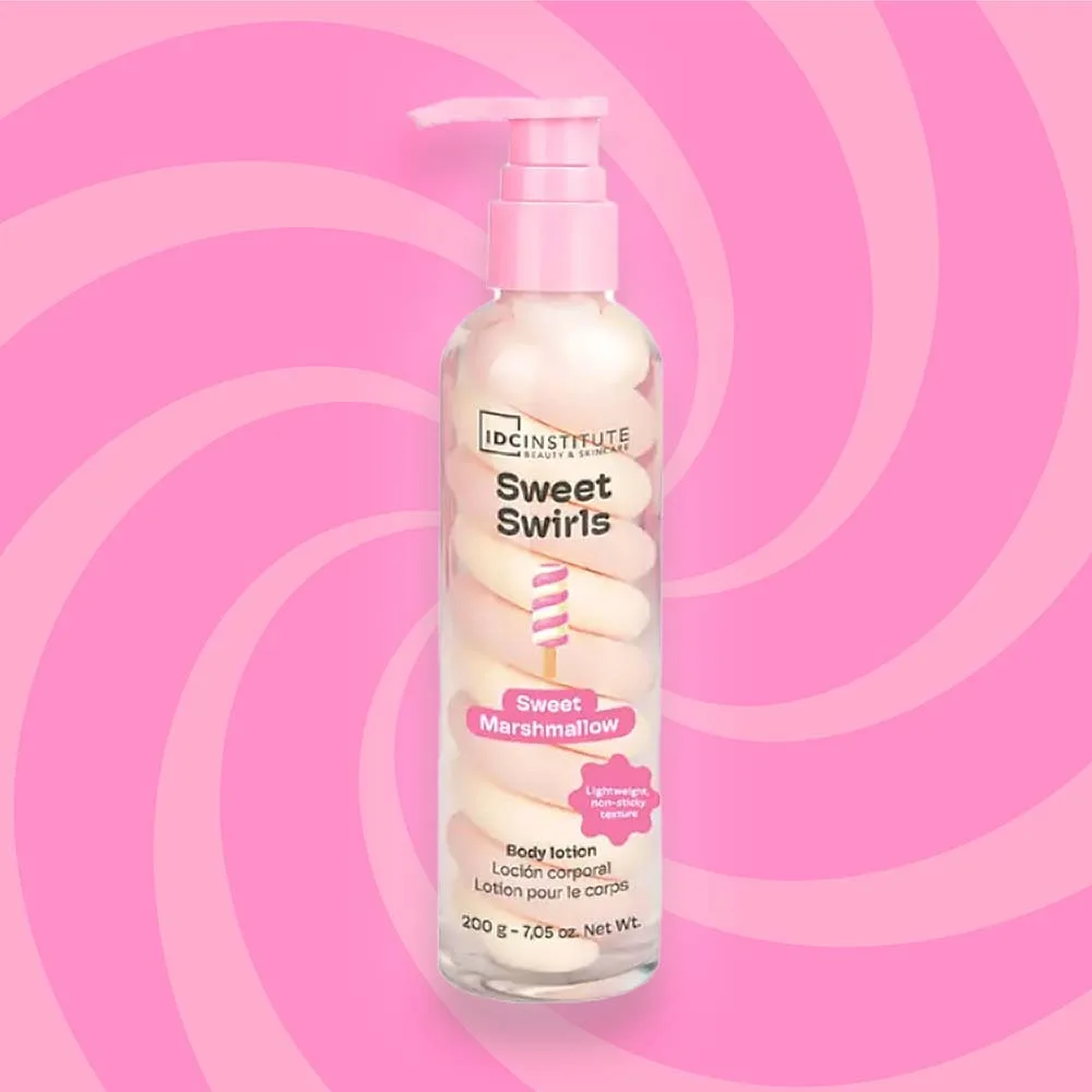 IDC Institute Sweet Swirls Body Lotion & Gel Sweet Marshmallow 200gr IDC Institute Sweet Swirls Body Lotion & Gel Sweet Marshmallow 200gr