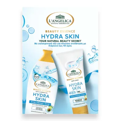 L´ Angelica Beauty Essence Hydra Skin Hyaluronic Acid Body Care Set Avocado Oil 2pcs
