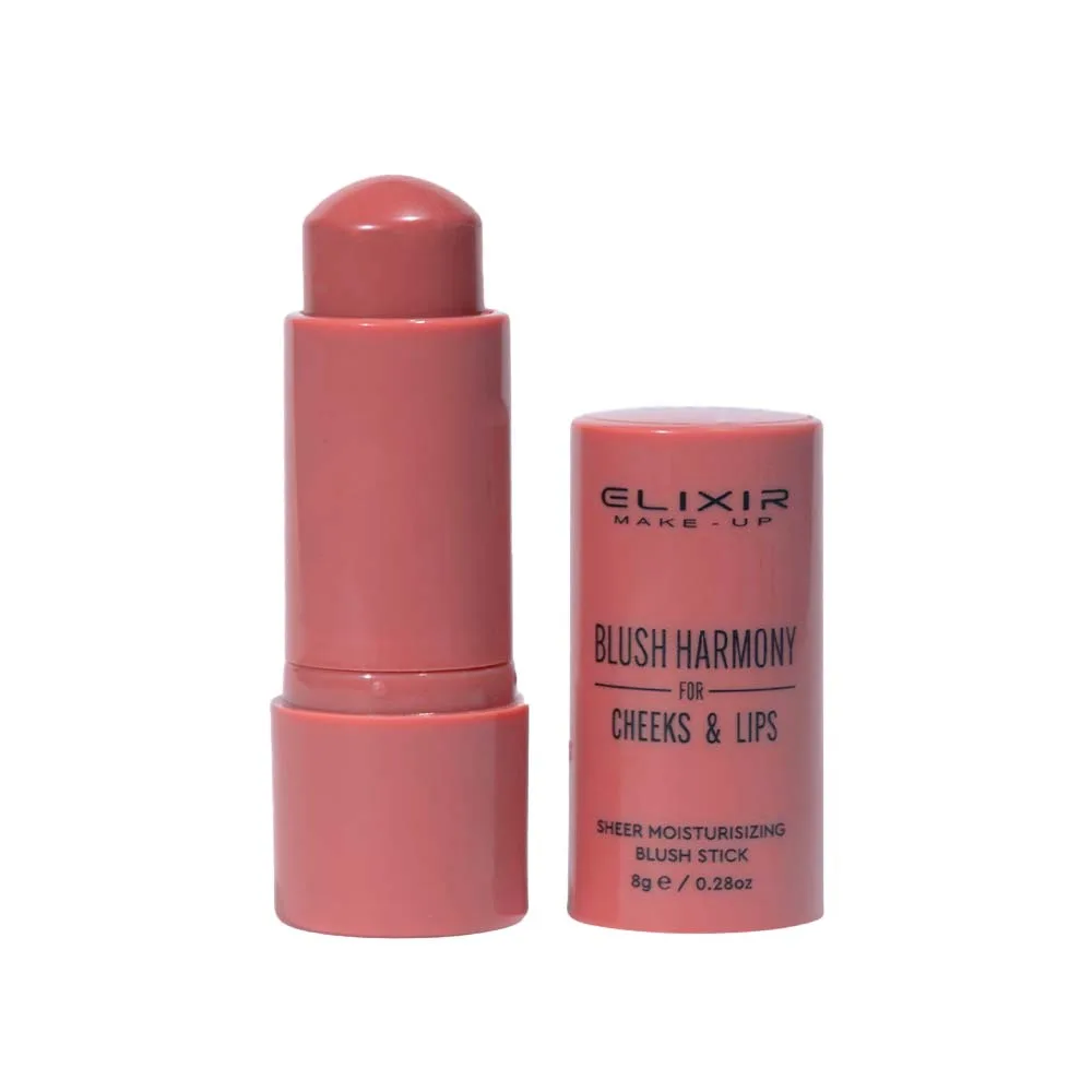 Elixir Blush Harmony Stick Blusher & Lipstick 8gr 503 Dusty Purple