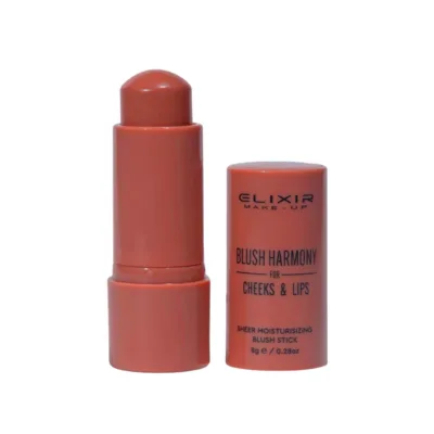 Elixir Blush Harmony Stick Blusher & Lipstick 8gr 504 Maroon