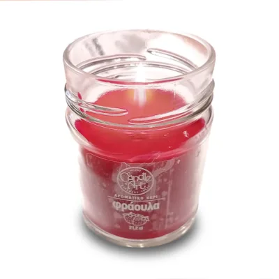 Candle n' Art Φυτικό Αρωματικό Κερί Φράουλα 212ml