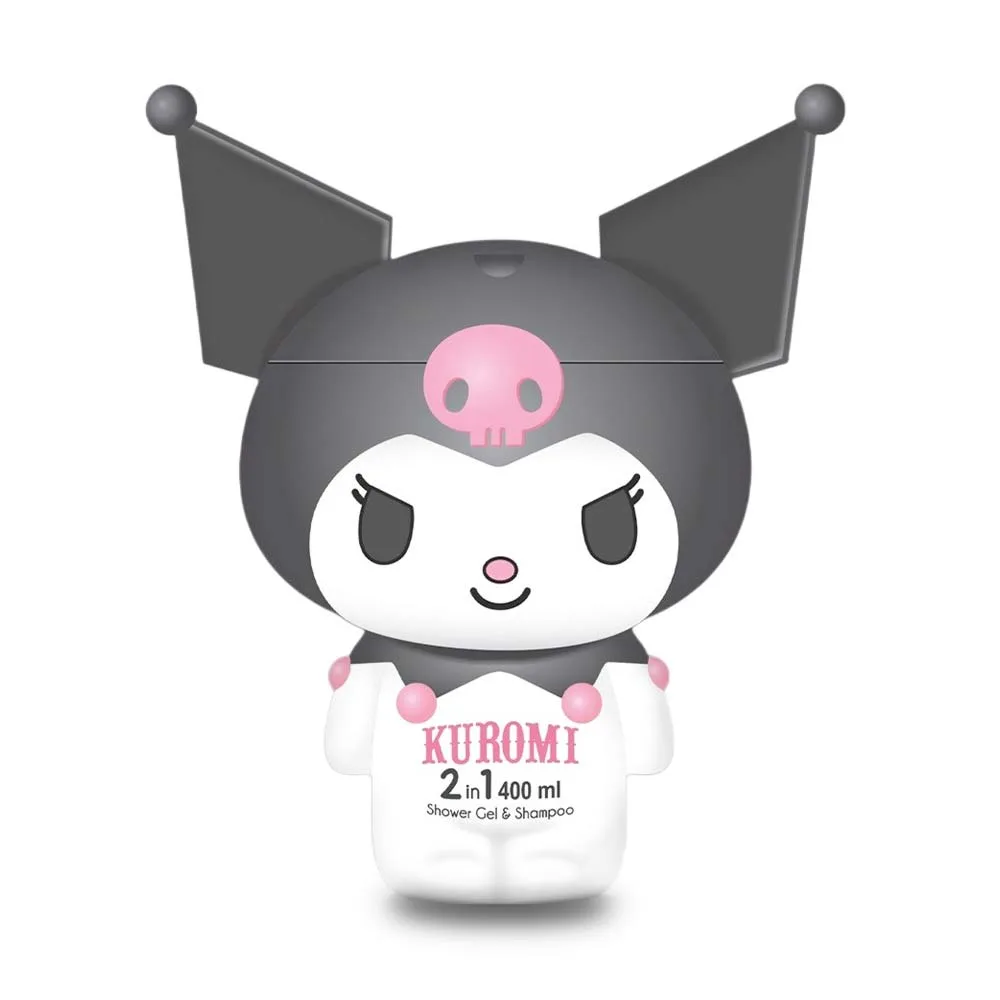 Air-Val Kuromi 2 in 1 Shower Gel & Shampoo 400ml