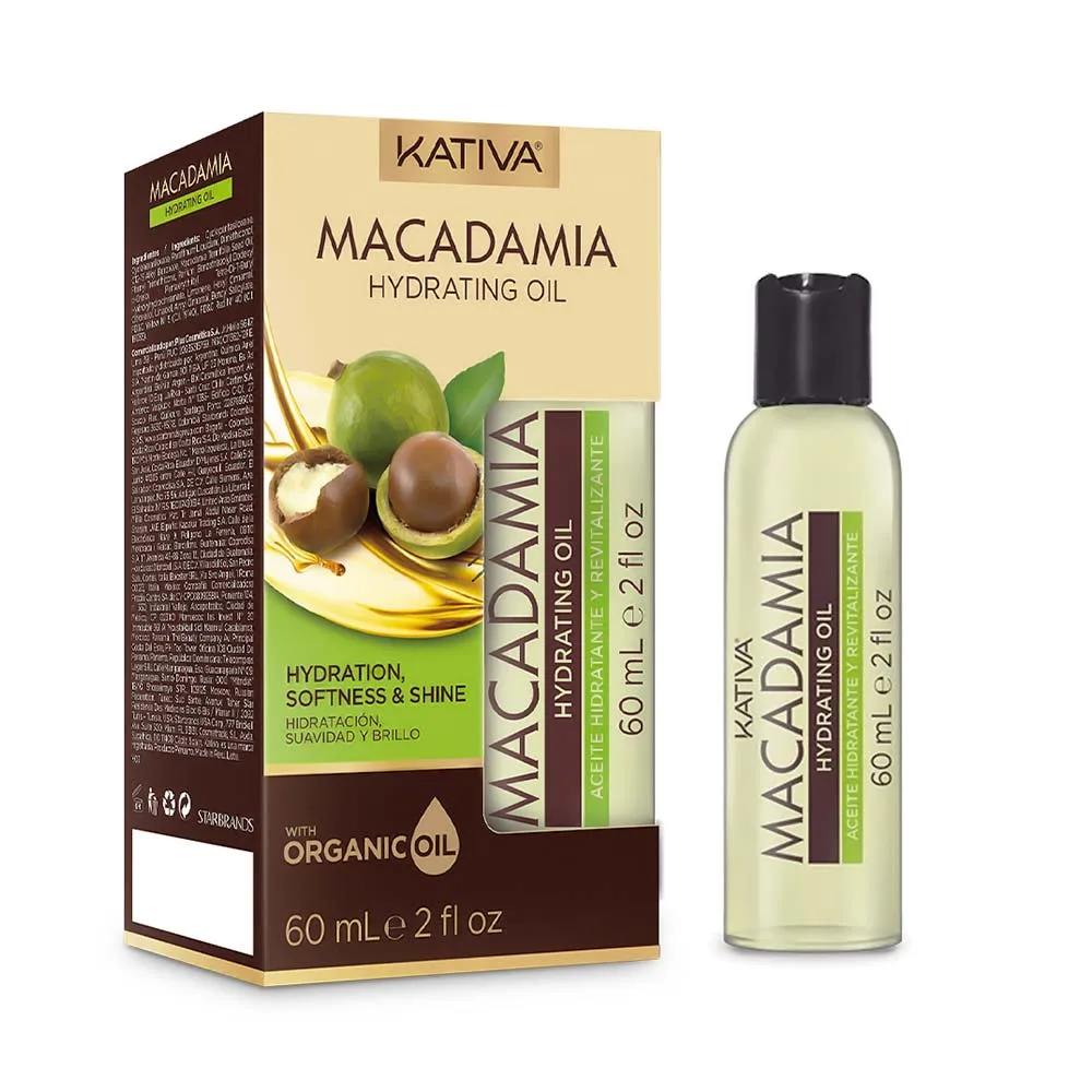 Kativa Macadamia Hydrating Hair Oil 60ml