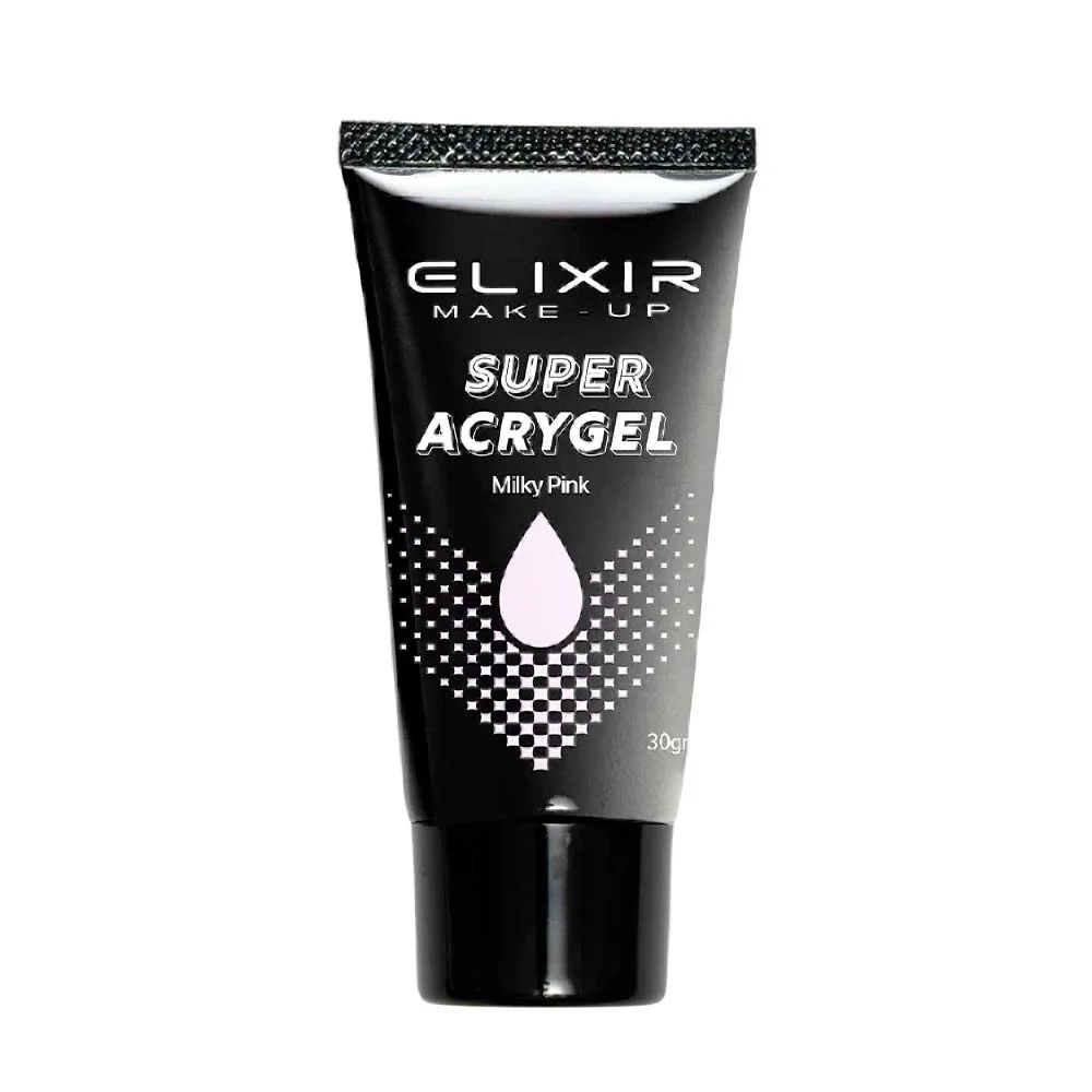 Elixir Super Acry Gel - 908C Milky Pink 30gr