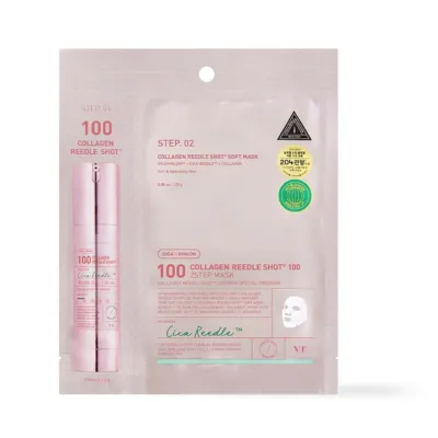 VT Cosmetics Collagen Reedle Shot 100 2-Stage Mask